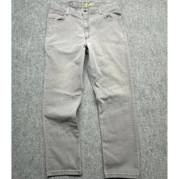 Carhartt Other - Carhartt Pants Men 40x32 Gray Relaxed Fit Rugged Flex Rigby 5-Pocket 102517-039